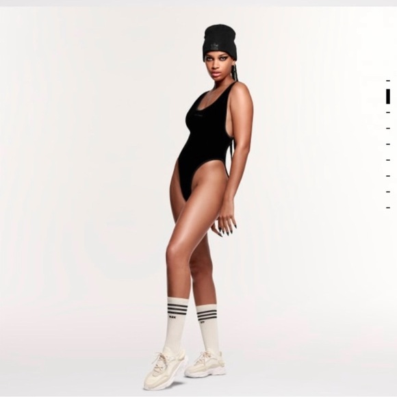 IVY PARK Black Halter One Piece Swimsuit - Picture 1 of 1